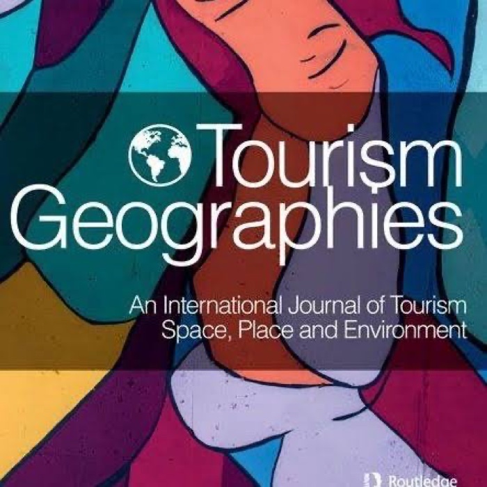 Cover of the journal Tourism Geographies
